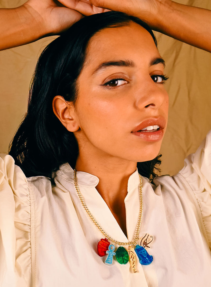 Amulet Charm Necklace