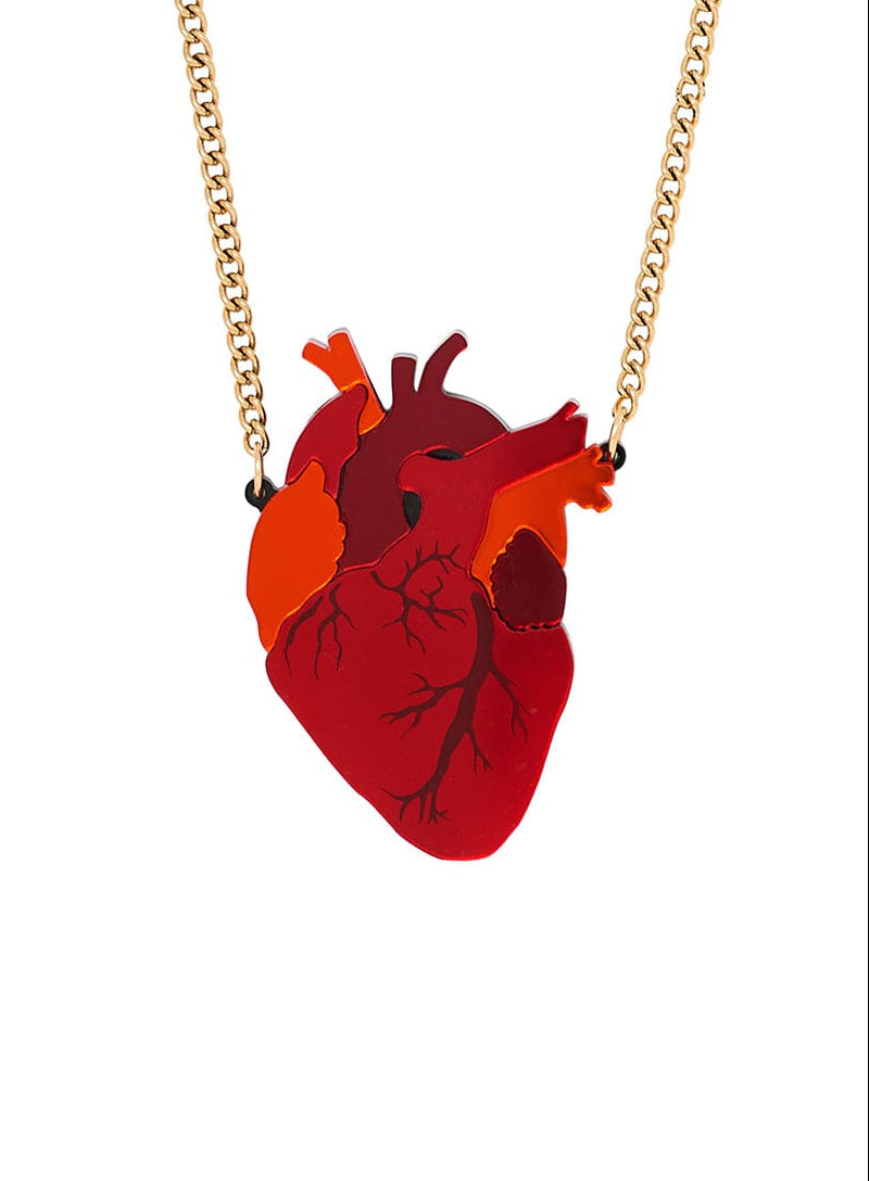 Tatty Devine Anatomical Heart Necklace Seconds