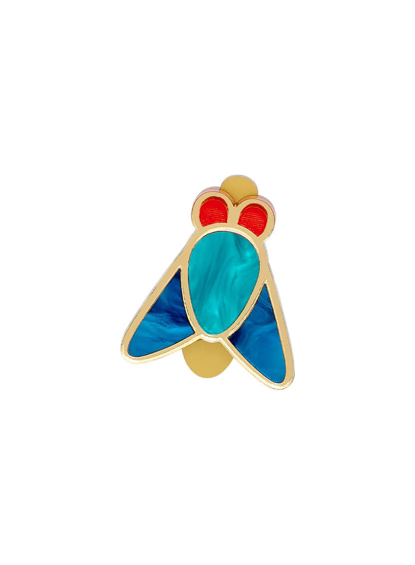 Ancient Fly Brooch