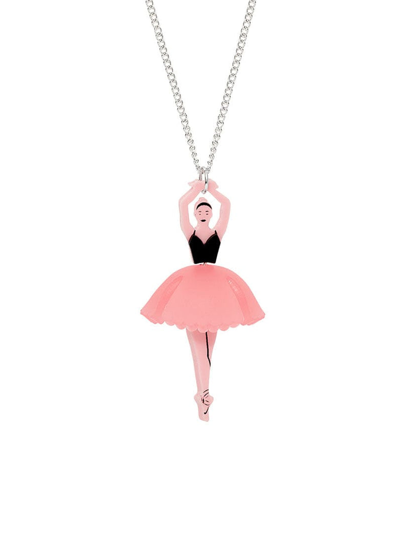 Tatty Devine Ballerina Pendant - Pink