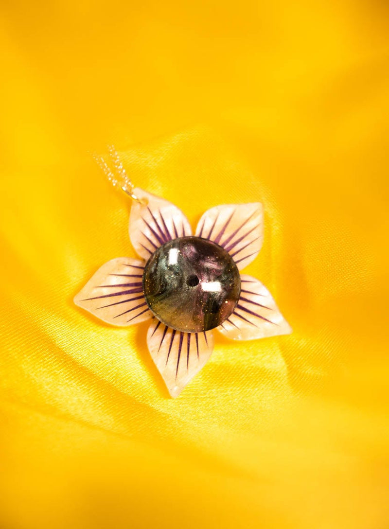 Tatty Devine Belladonna Flower Pendant