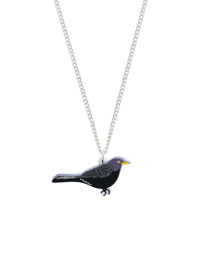 Tatty Devine Blackbird Pendant