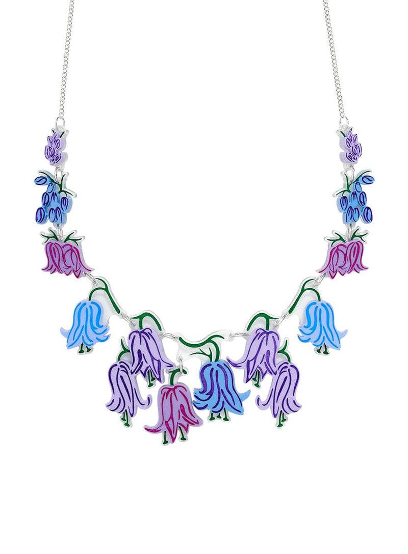 Tatty Devine Bluebell Painting Necklace