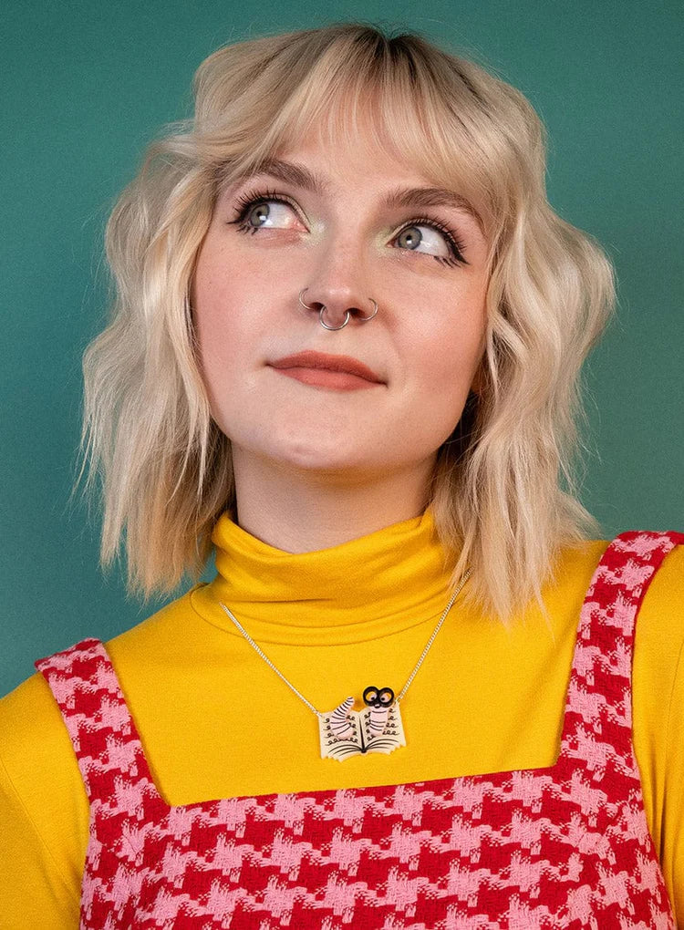 Bookworm Necklace