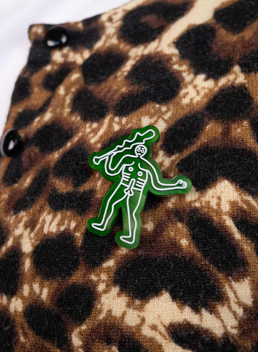 Tatty Devine Cerne Abbas Giant Brooch