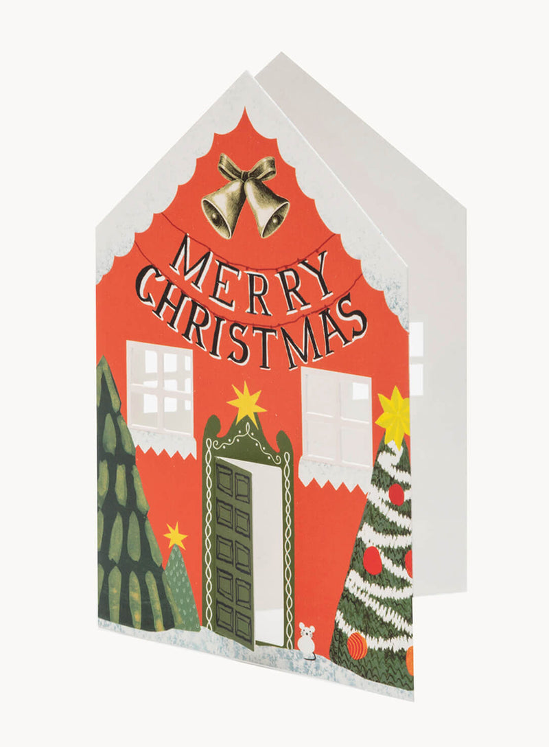 Hadley Christmas House Card