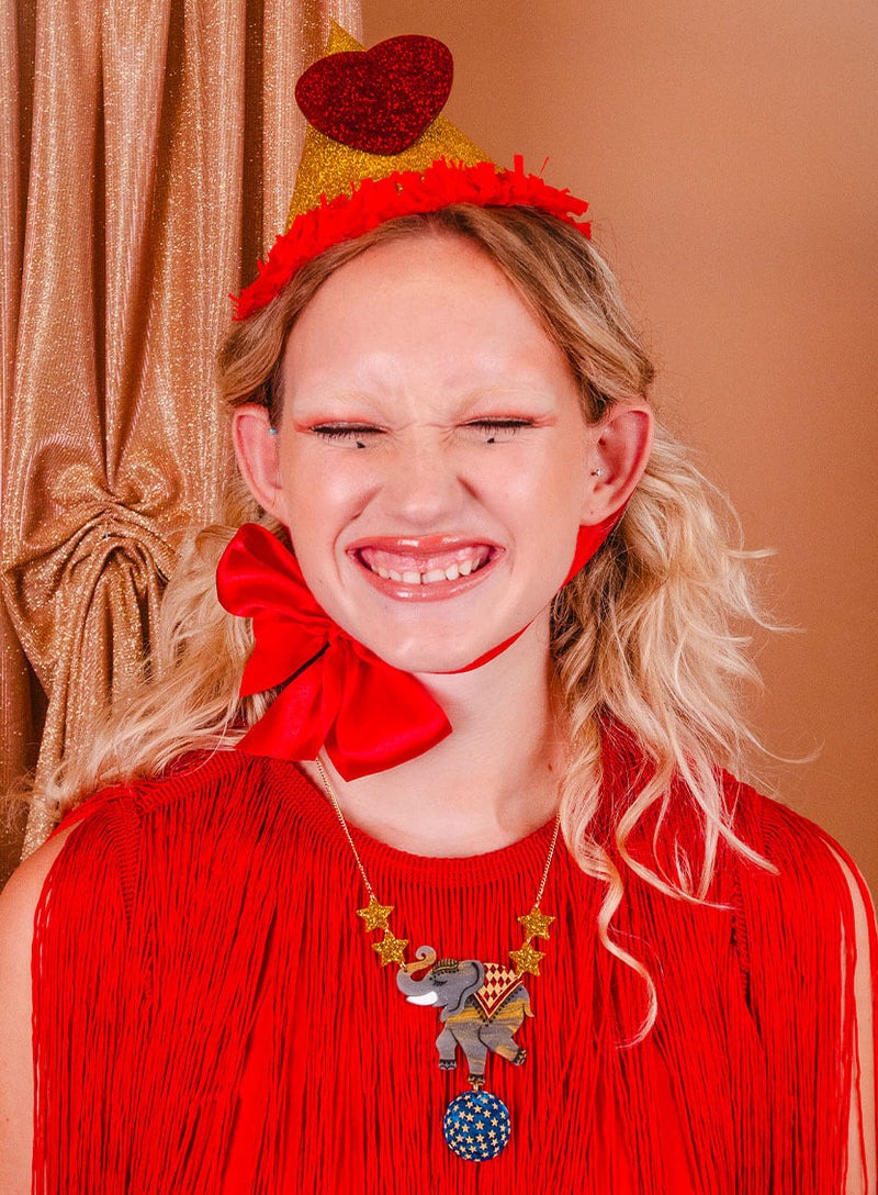 Circus Elephant Necklace by Tatty Devine