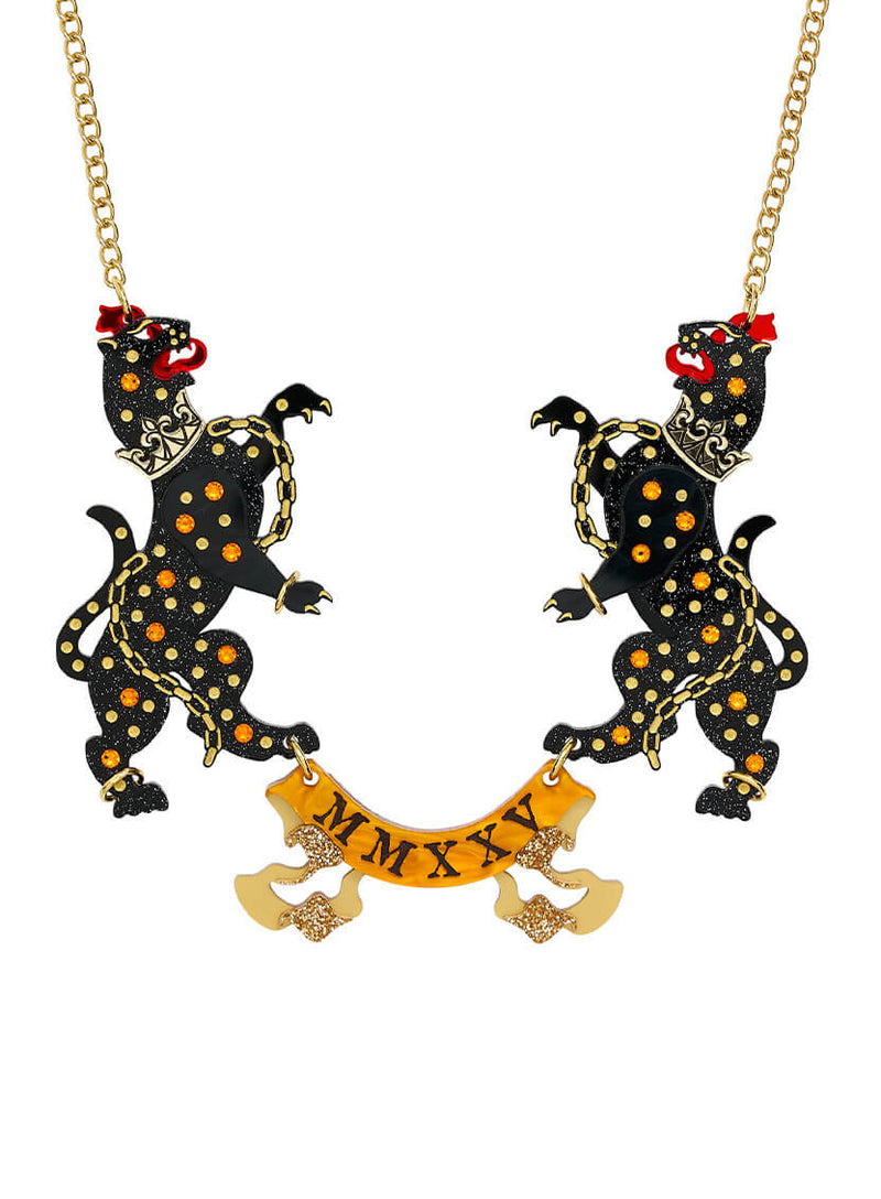 Coat of Arms Statement Necklace