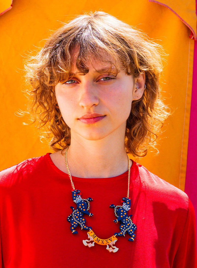 Coat of Arms Statement Necklace