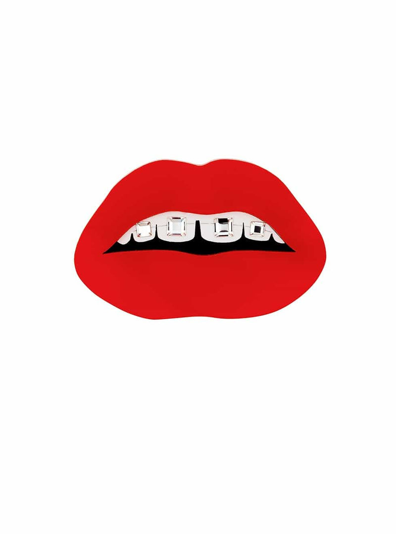 Tatty Devine Dental Bling Brooch