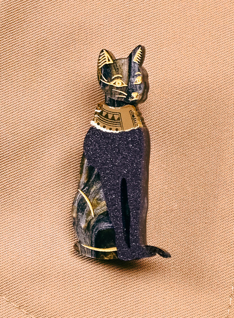 Egyptian Cat Brooch