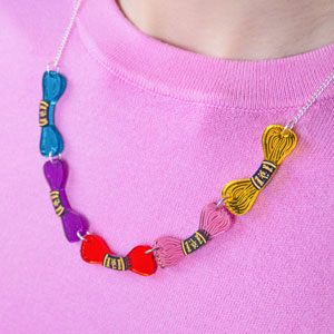 Necklaces - Embroidery Thread Necklace