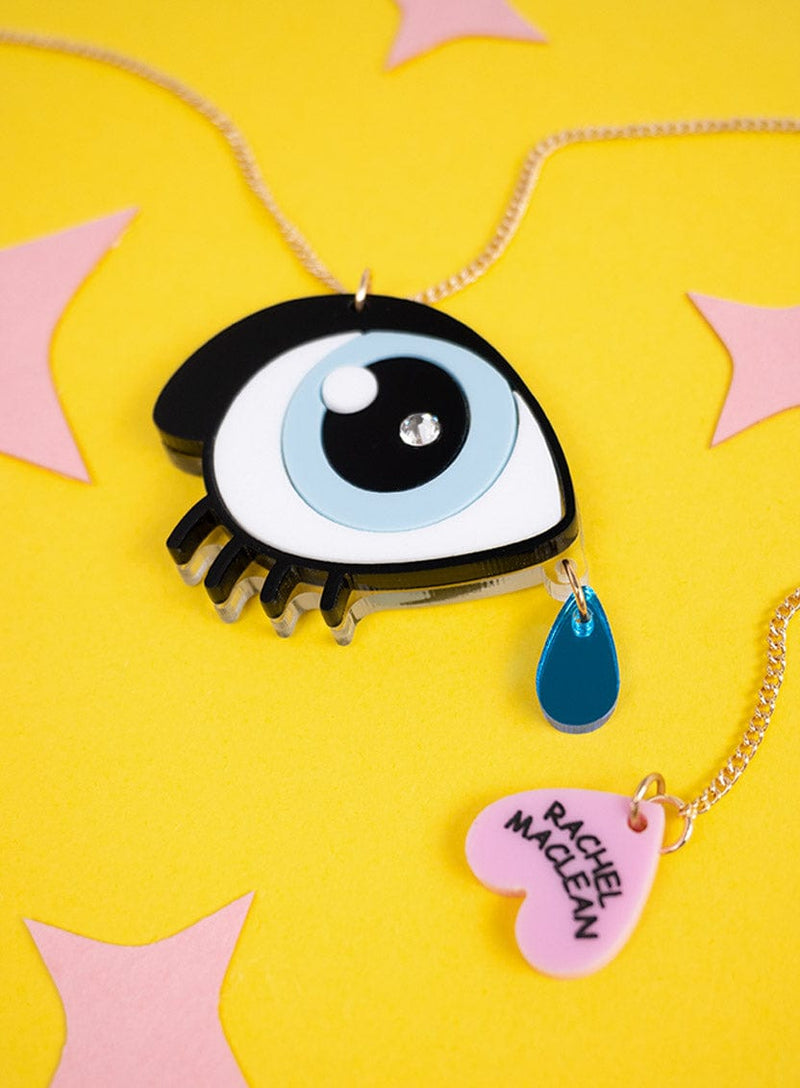 Tatty Devine x Rachel Maclean EYE SAD Necklace