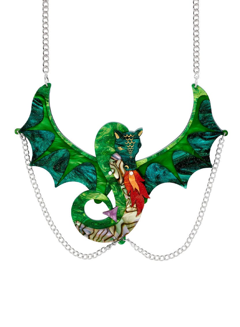 Tatty Devine Fantasy Dragon Necklace