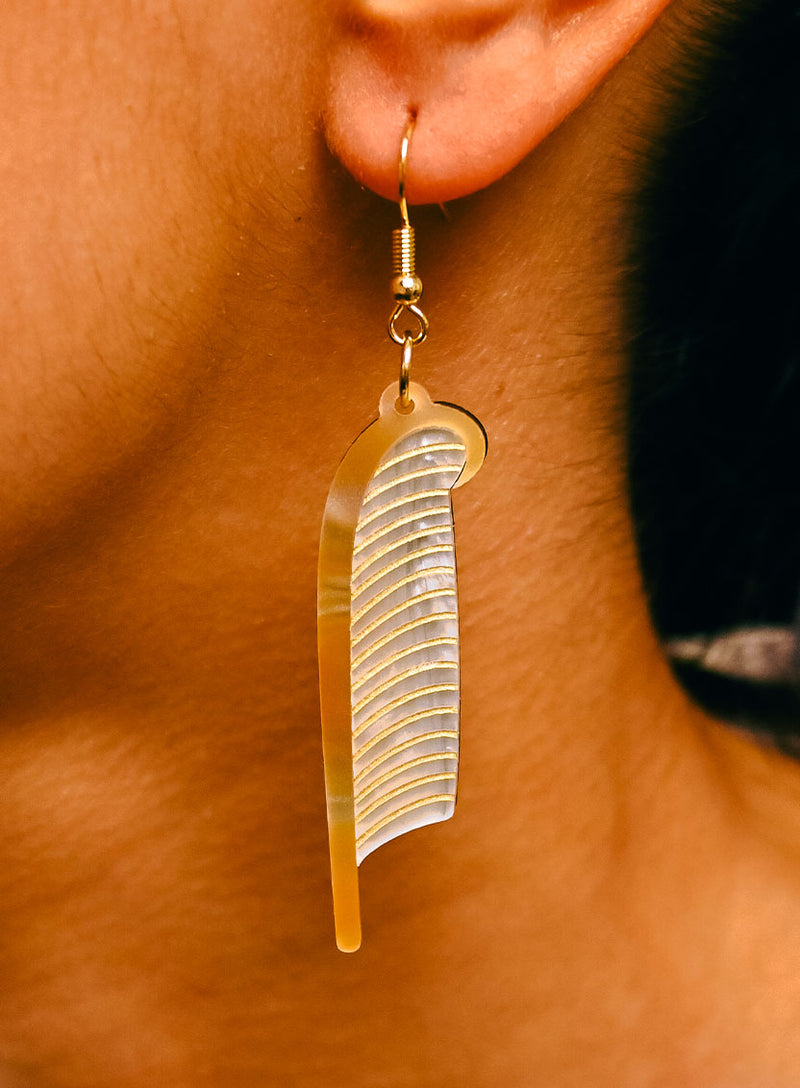 Feather of Maat Earrings