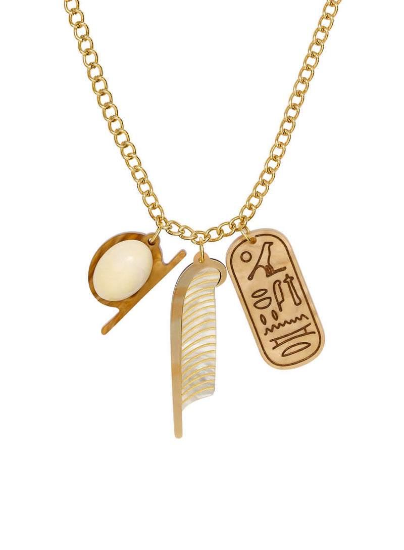 Feather of Maat Necklace