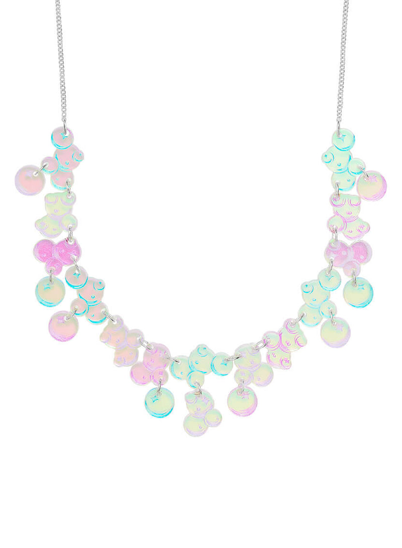 Floating Bubbles Statement Necklace