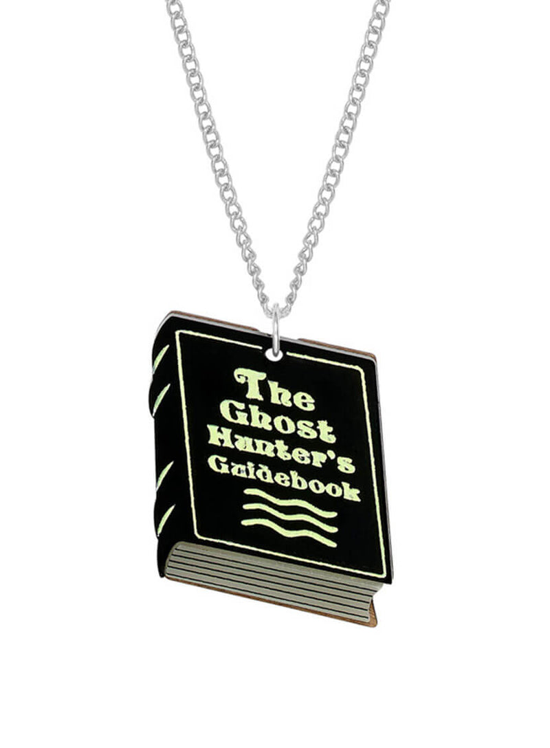 Ghost Hunter's Book Pendant