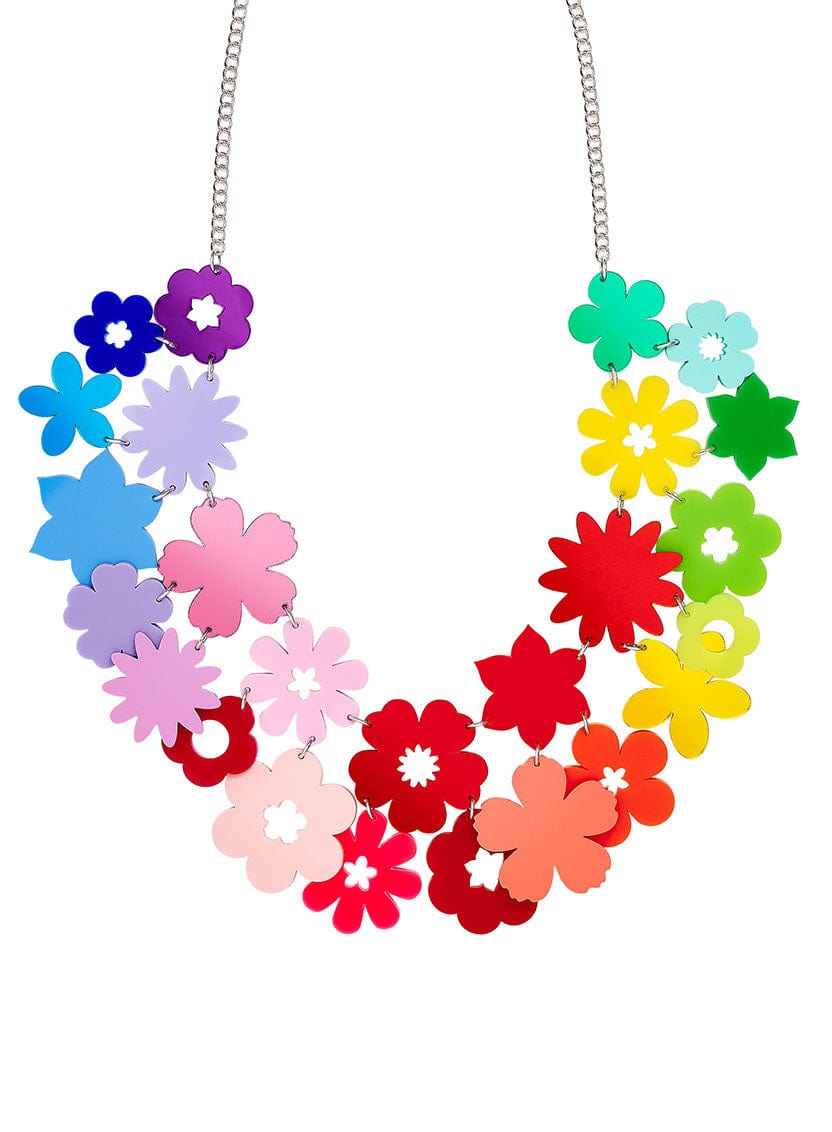 Tatty Devine GIANT Festival of Flowers Statement Necklace
