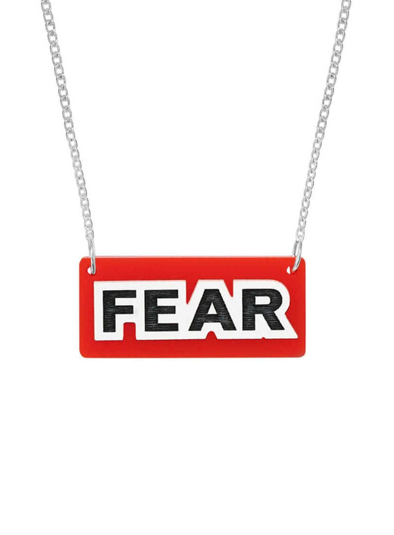 Gilbert and George Fear Necklace
