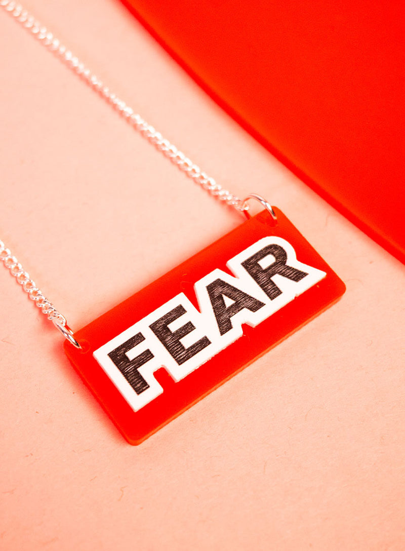 Gilbert and George Fear Necklace