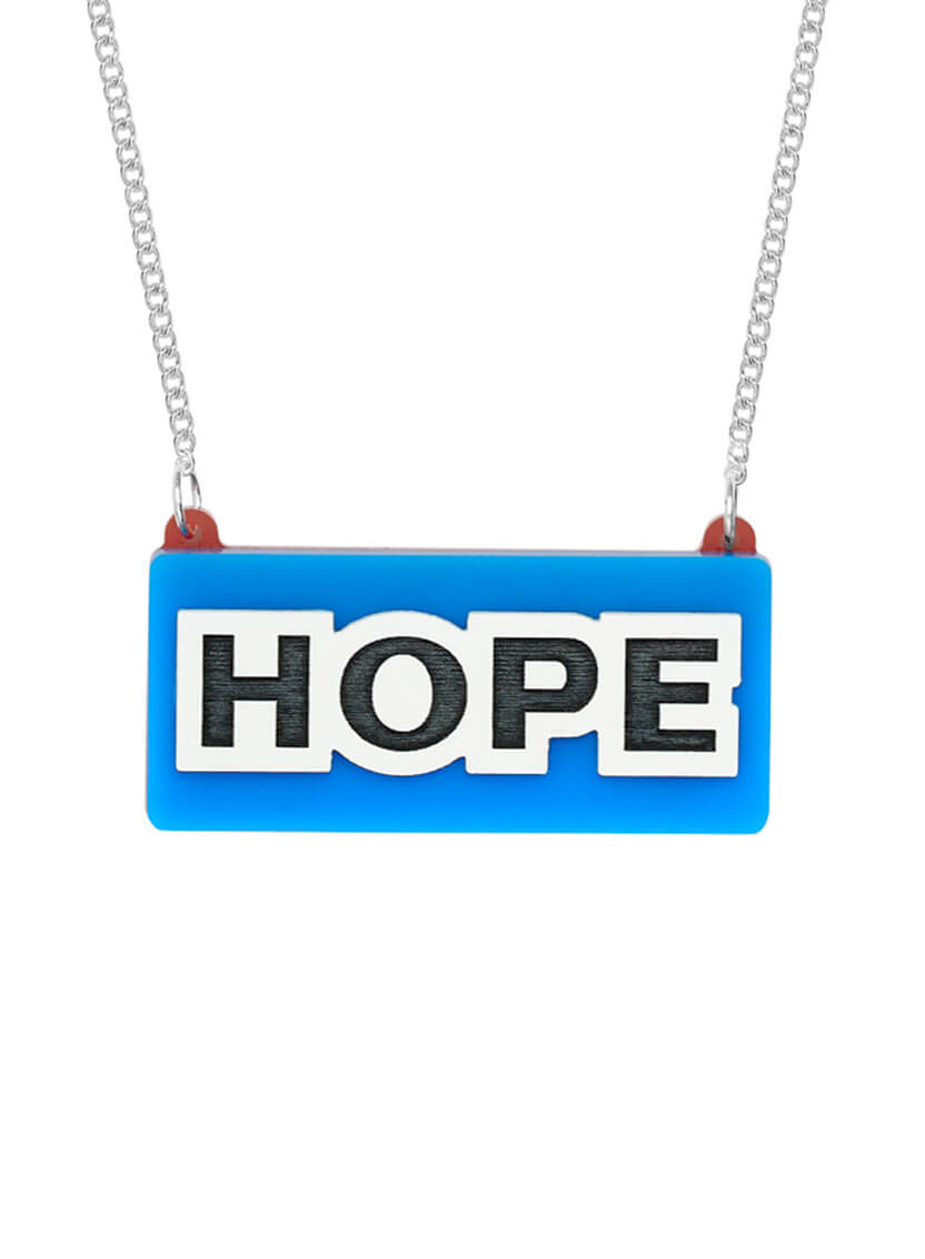 Gilbert and George Hope and Fear Necklace