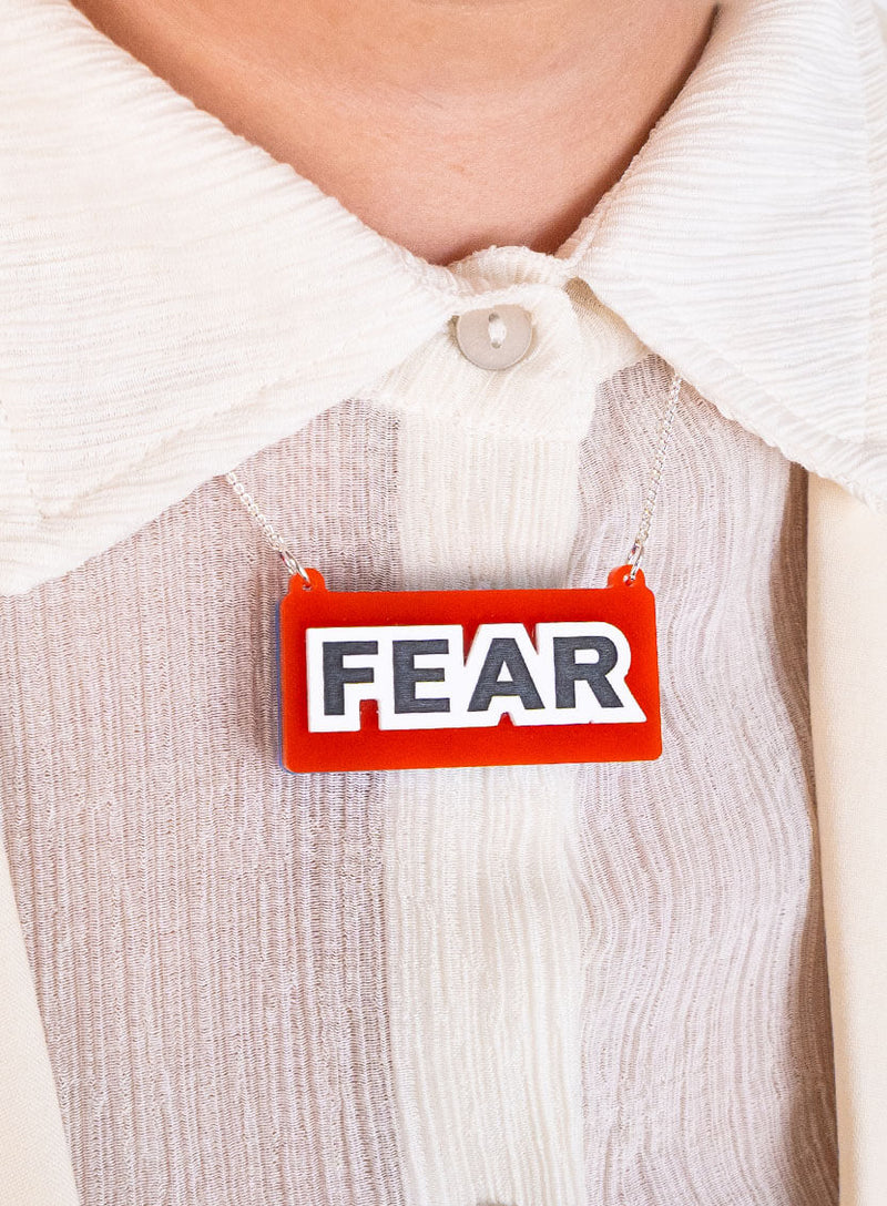 Gilbert and George Hope and Fear Necklace