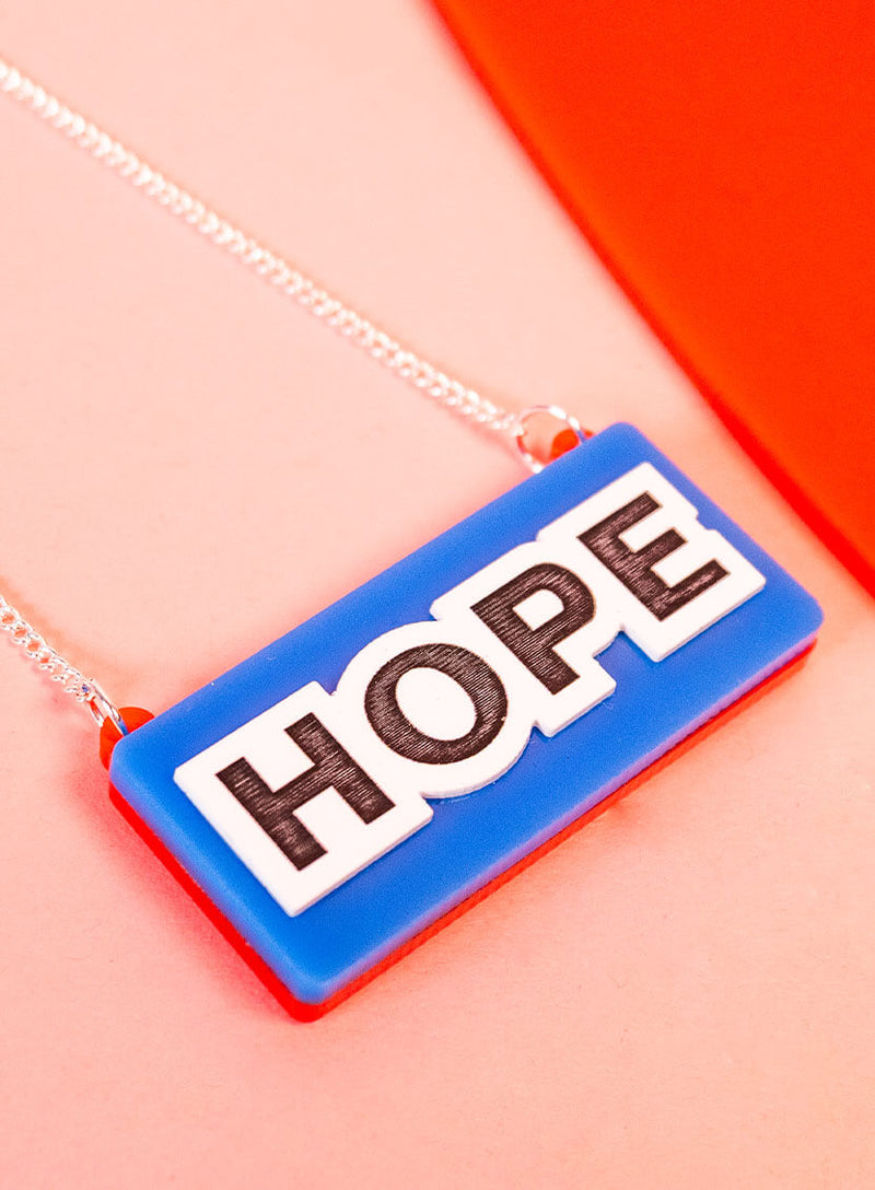 Gilbert and George Hope and Fear Necklace