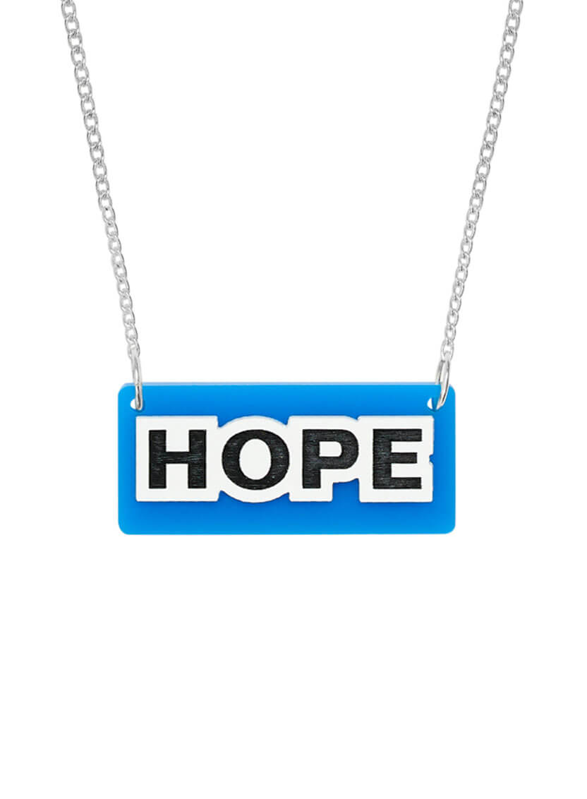 Gilbert and George Hope Necklace