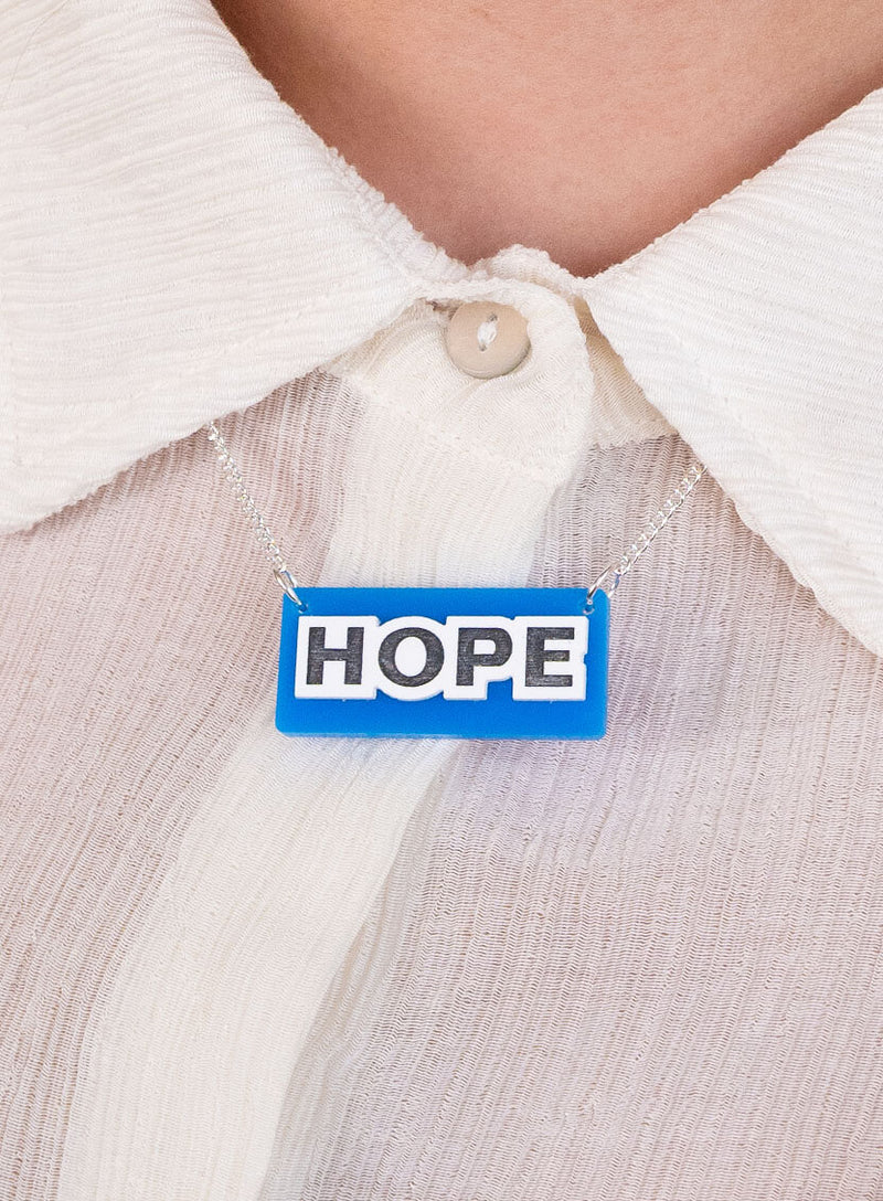 Gilbert and George Hope Necklace