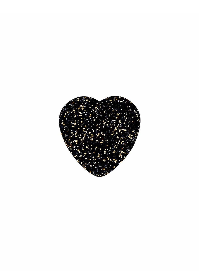 Glitter Heart Ring.