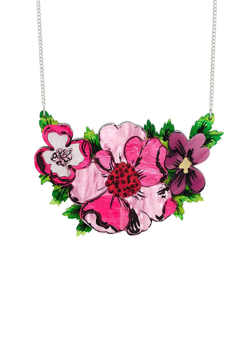 Tatty Devine Glory of the Garden Floral Necklace