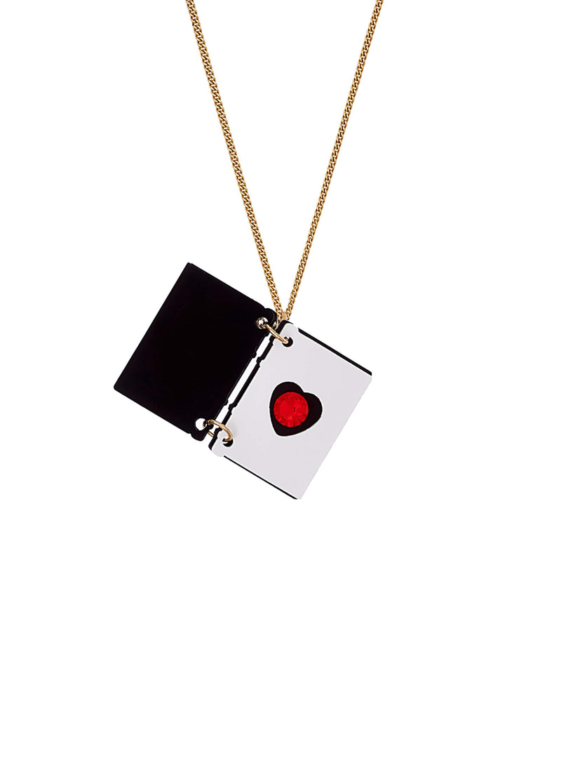 Tatty Devine Hardback Book Necklace