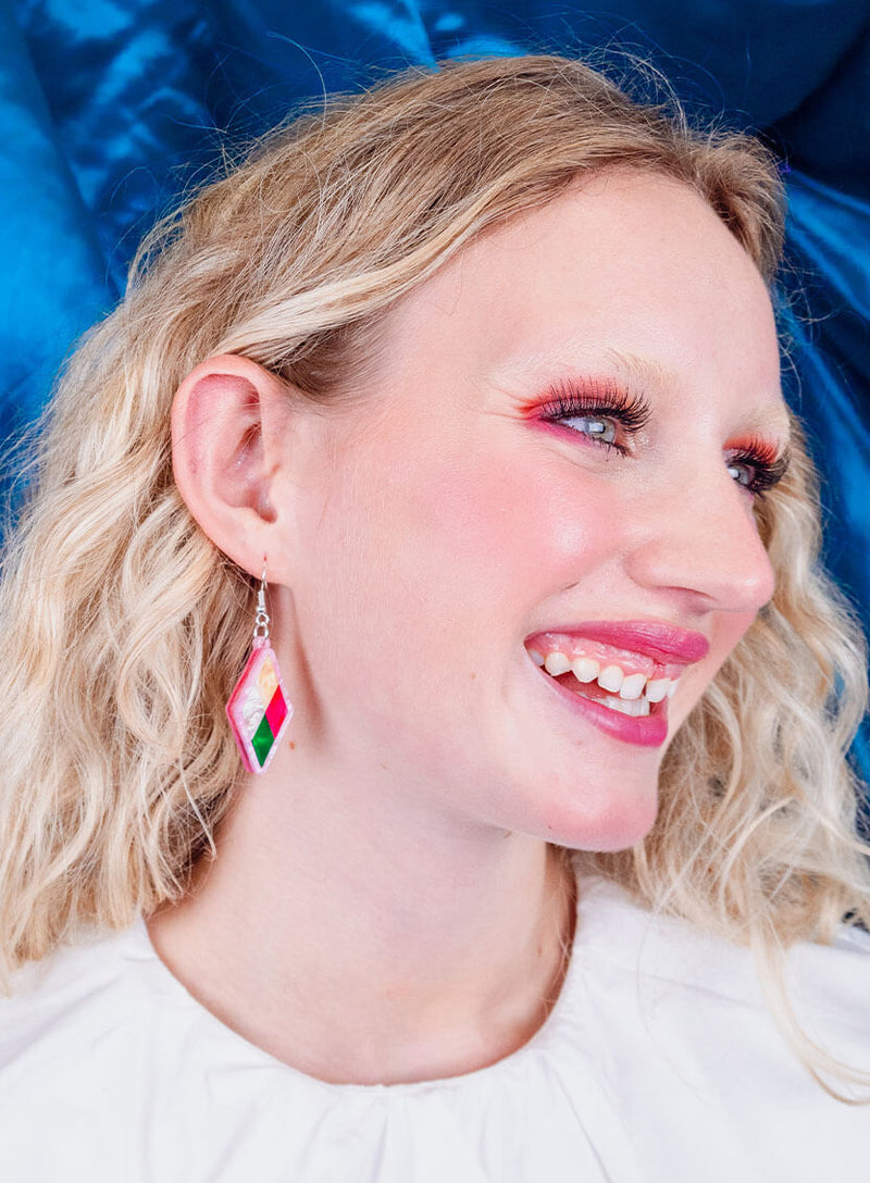 Harlequin Earrings by Tatty Devine