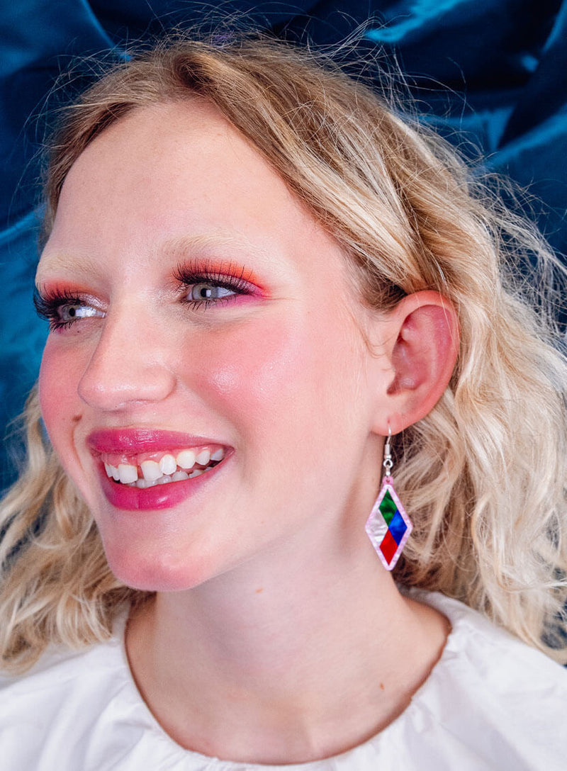 Harlequin Earrings by Tatty Devine