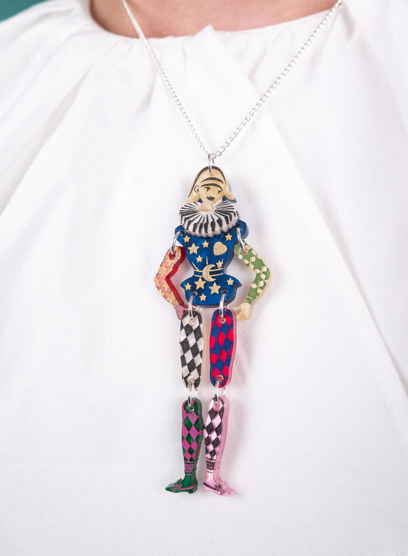 Harlequin Pendant necklace by Tatty Devine