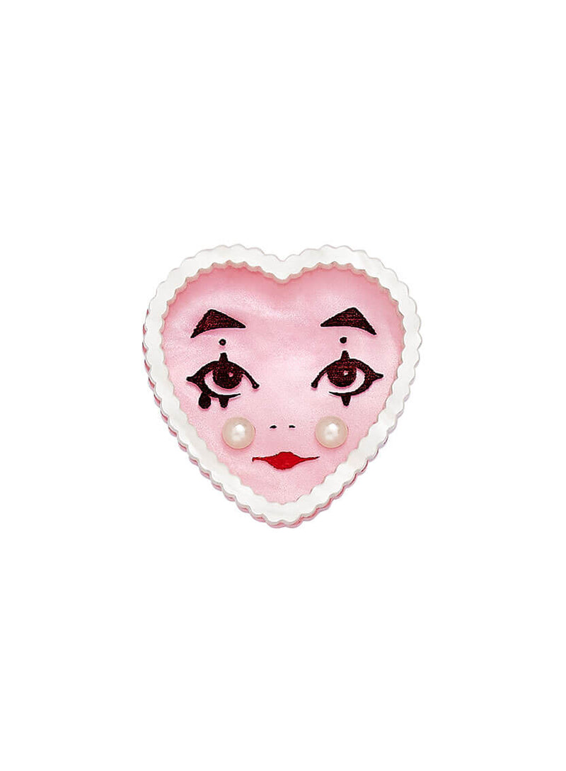 Heart Clown Acryclic Ring