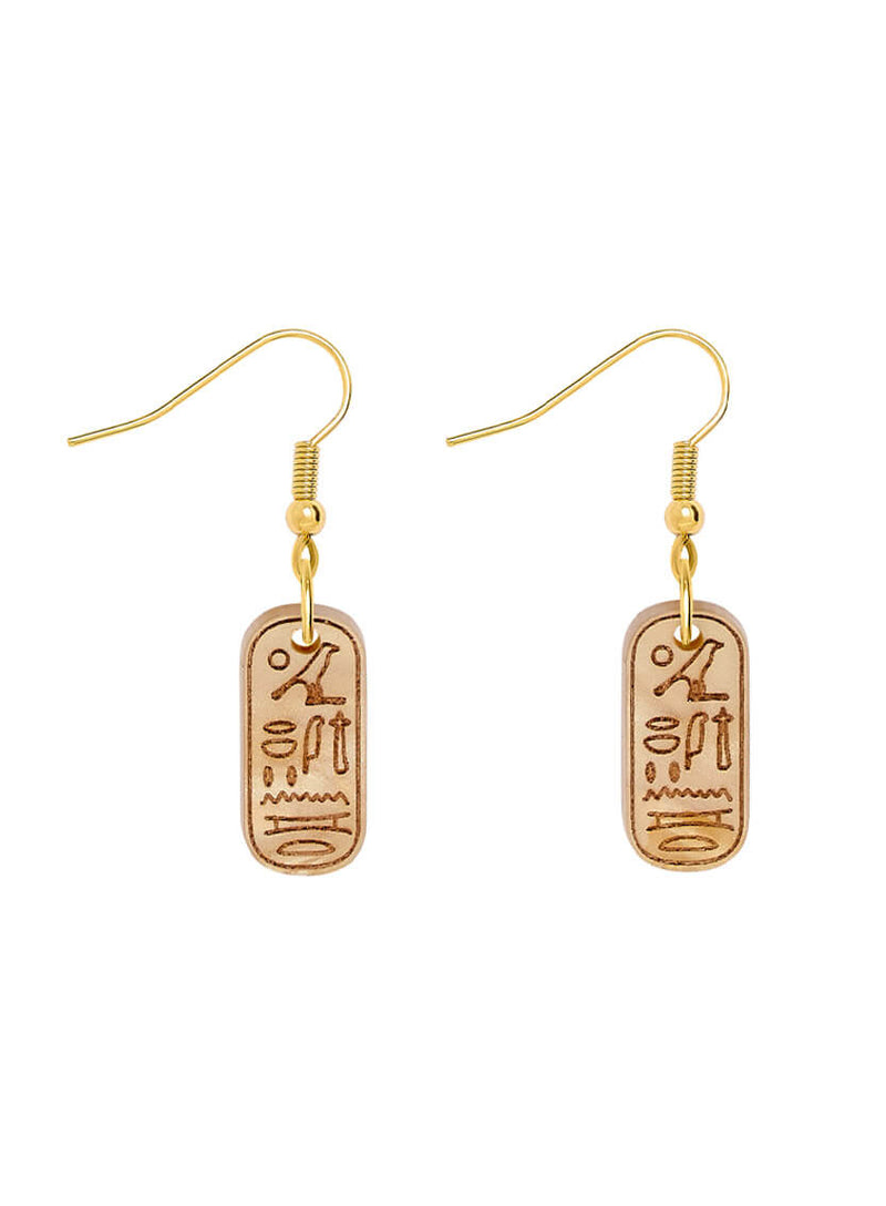 Hieroglyph Earrings