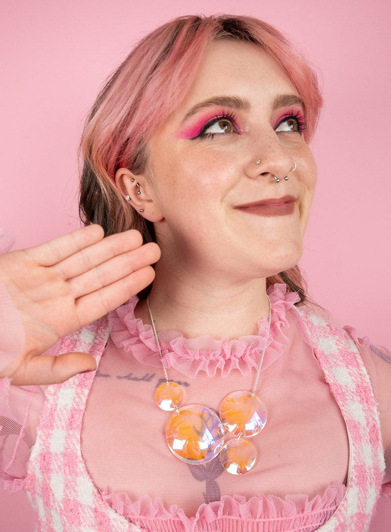 Tatty Devine Iridescent Bubbles Necklace - Seconds