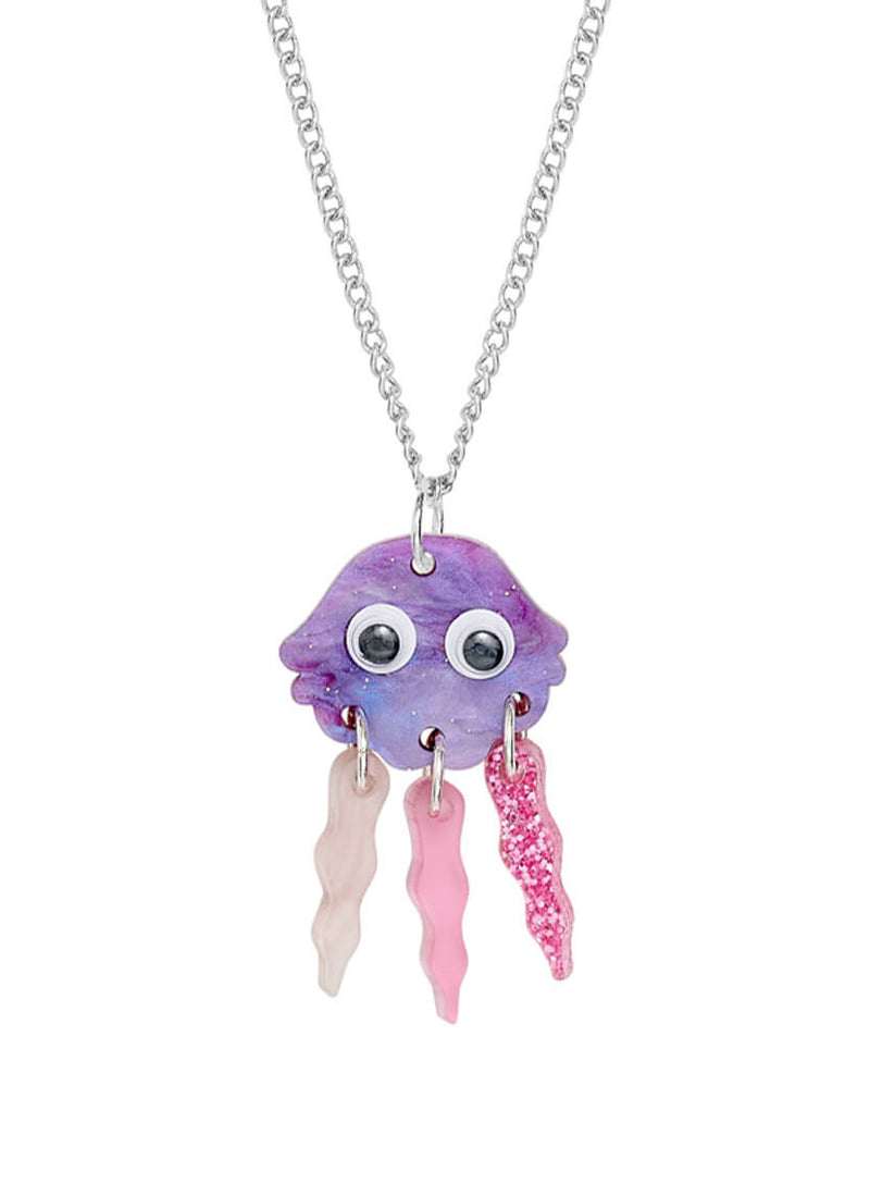 Jellyfish Pendant - Purple
