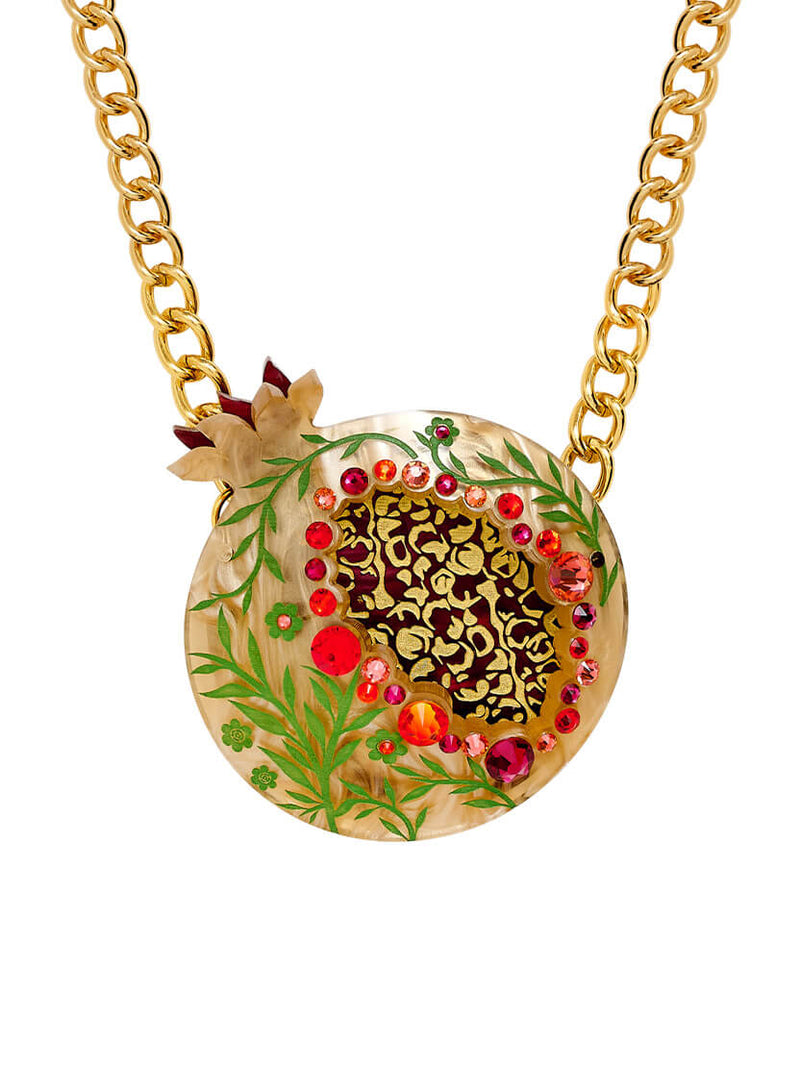 Jewelled Pomegranate Necklace