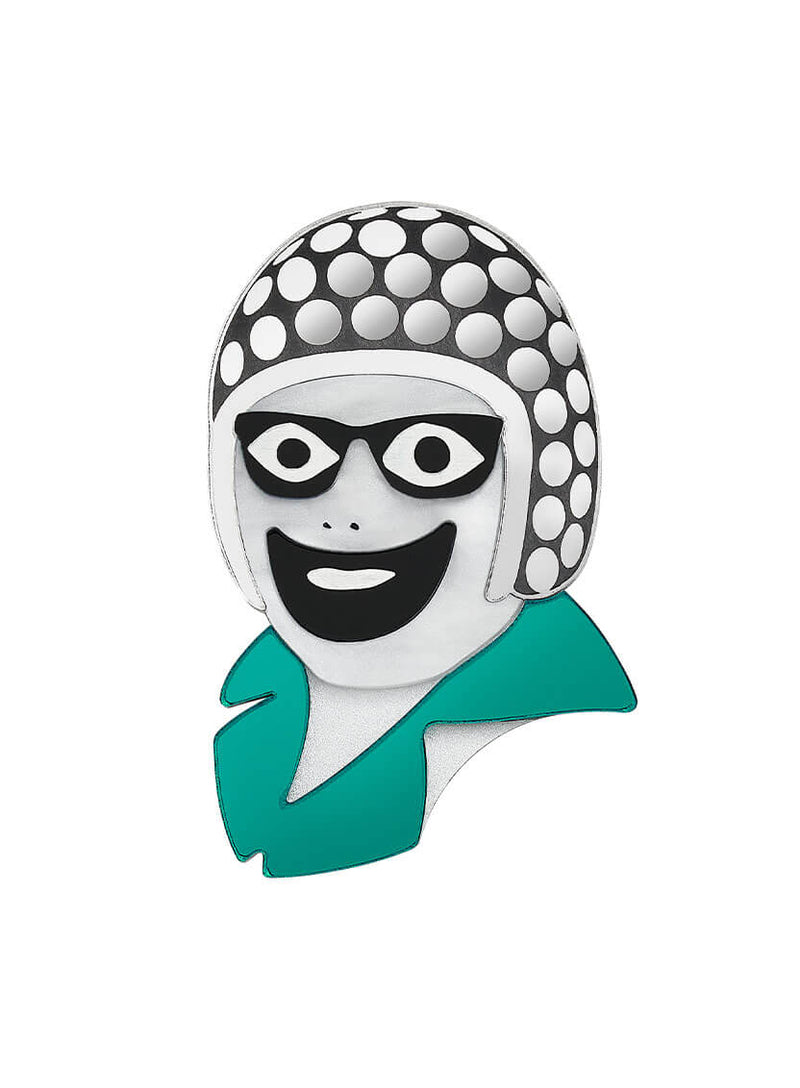 Leigh Bowery Helmet Brooch