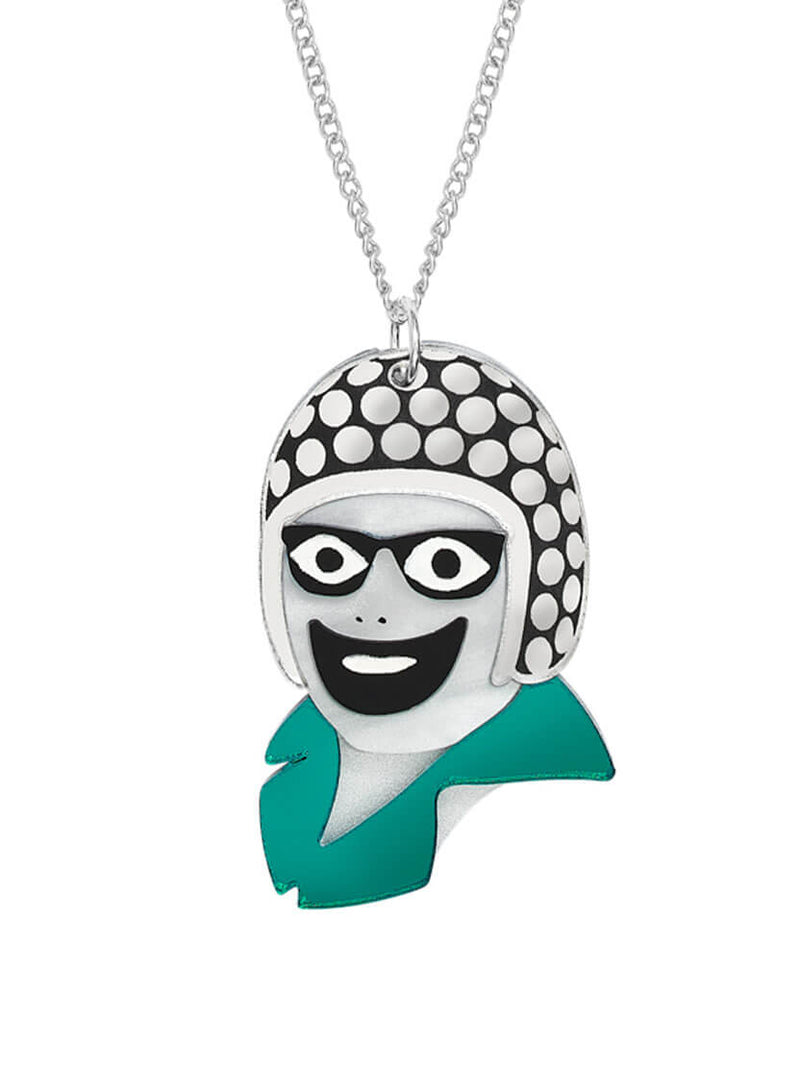 Leigh Bowery Helmet Pendant