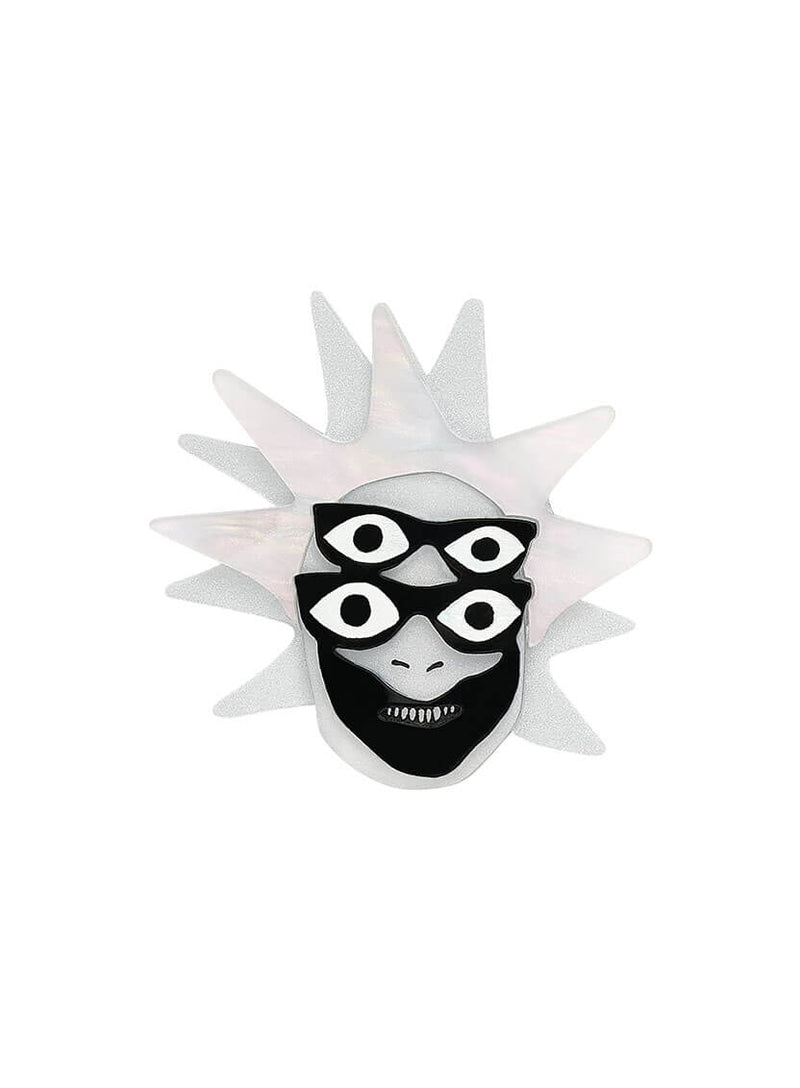 Leigh Bowery Spiked Wig Brooch