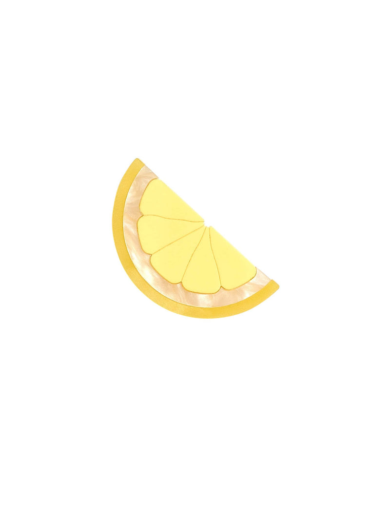 Tatty Devine Lemon Slice Brooch