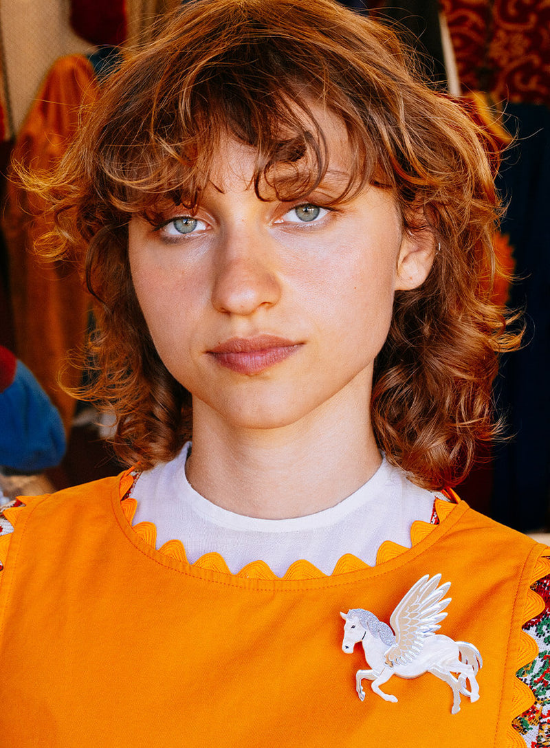 Majestic Pegasus Brooch