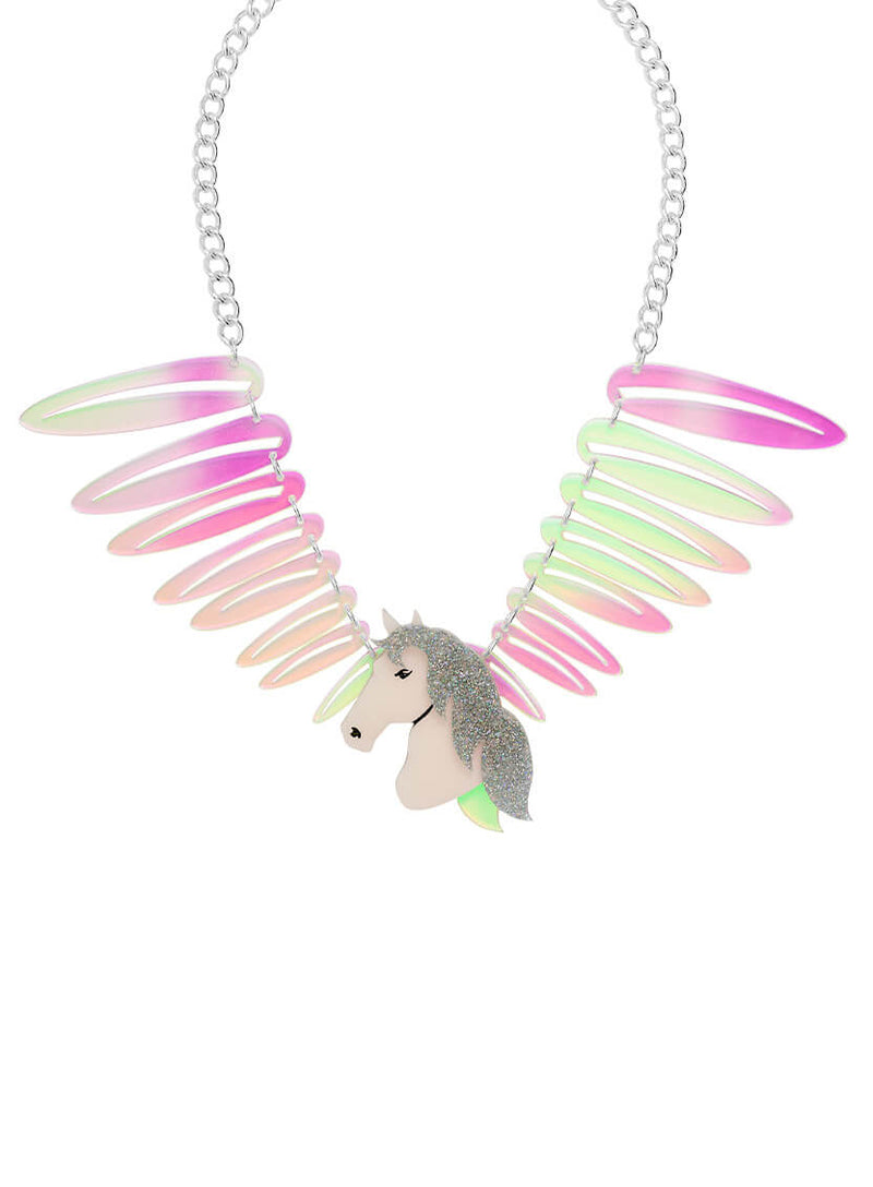 Majestic Pegasus Statement Necklace