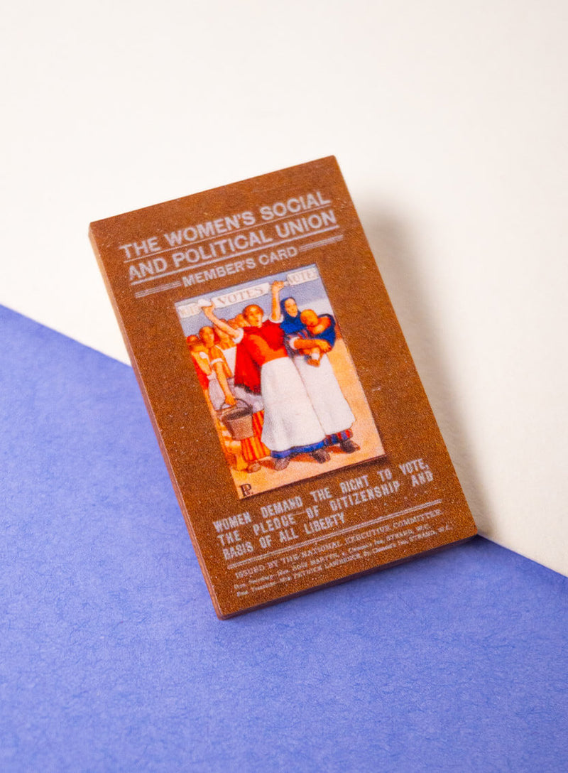 Suffragette Member's Card Brooch