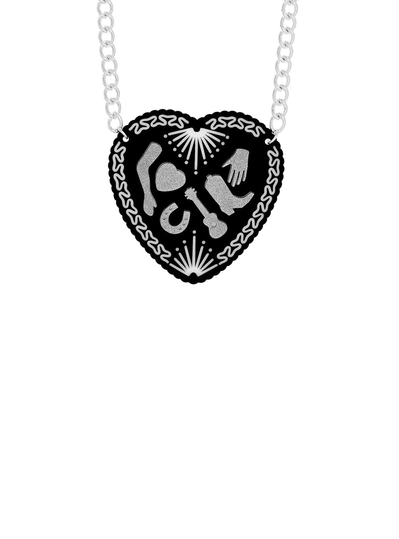 Tatty Devine Milagros Big Heart Necklace