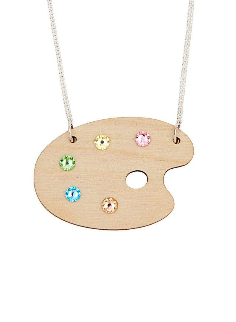 Tatty Devine Paint Palette Necklace